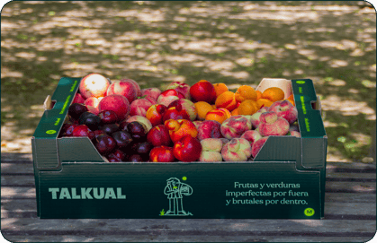 Caja fruta hueso